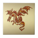 Suche nach goldener drache fliesen Fantasie