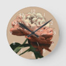 Suche nach ruby wanduhren Floral