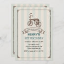 Suche nach altes fahrrad einladungen Retro