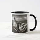 Suche nach und schwarzer zebra tassen Wildtiere