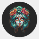 Suche nach dia de muertos aufkleber Party