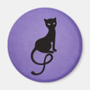 Suche nach katzen silhouette magnete Schwarze katze