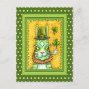 Suche nach leprechaun postkarten Katze