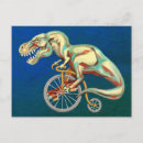 Suche nach tyrannosaurus postkarten Fahrrad