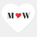 Suche nach herz initialen aufkleber Liebe