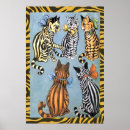 Suche nach vintage cat poster Illustration