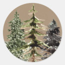 Suche nach winterwald aufkleber Kiefernbäume