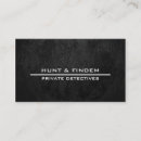 Suche nach privater detektiv visitenkarten Beruflich