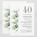 Suche nach 40 lädt ein geburtstag einladungen Minimal