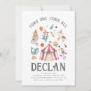 Suche nach karneval einladungen Zirkusgeburtseinladung