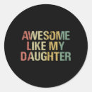 Suche nach vater und tochter aufkleber Tagesgeschenk des vaters