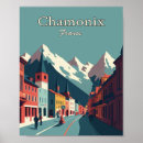 Suche nach chamonix poster Vintag