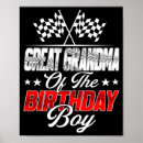 Suche nach rennwagen poster Geburtstag