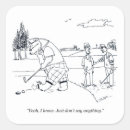 Suche nach golf cartoon aufkleber Spaß
