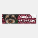 Suche nach yorkie autoaufkleber Yorkshire terrier