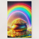 Suche nach schatz puzzle Regenbogen