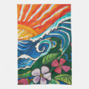 Suche nach surfen geschirr tücher Hawaii