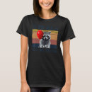 Suche nach lustiger waschbär tshirts Retro