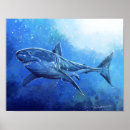 Suche nach weißer hai poster Wasser