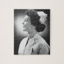 Suche nach krankenschwester puzzle Schwarzweiss