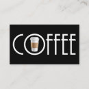Suche nach belohnung visitenkarten Café