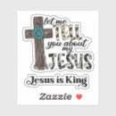 Suche nach jesus kreuz aufkleber Gott