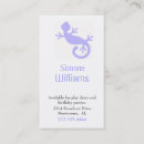 Suche nach eidechsen visitenkarten Kinder