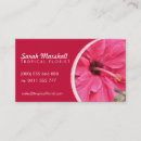 Suche nach hibiskus blumen visitenkarten Florist