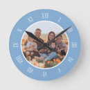 Suche nach roman numbers wanduhren Blue