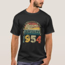 Suche nach geboren im jahre 1954 tshirts Januar
