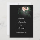 Suche nach rosa schwarze hochzeit einladungen Blumenreich