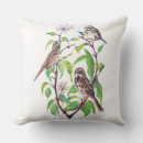 Suche nach spatzen kissen Aquarell