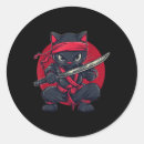 Suche nach ninja katze aufkleber Japanisch