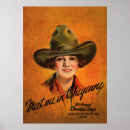 Suche nach vintage western poster Cowgirl