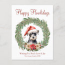 Suche nach schnauzer weihnachten postkarten Weihnachtskarte