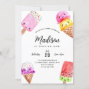 Suche nach eiscreme geburtstags party Aquarell