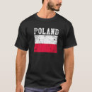 Suche nach polnische wurzeln tshirts Flagge