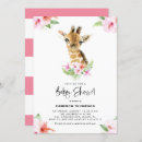 Suche nach rosa giraffe einladungen Babygiraffe