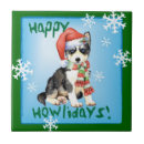Suche nach sibirischer husky fliesen Weihnachten