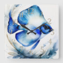 Suche nach blaue fische wanduhren Aquarell