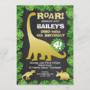 Suche nach niedlicher dinosaurier einladungen Geburtstagsparty