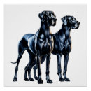 Suche nach great dane poster Aquarell