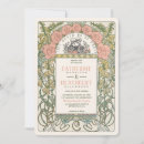 Suche nach art nouveau wedding einladungen Alphonse mucha