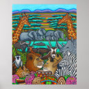 Suche nach buntes zebra poster Afrikanische tiere