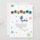 Suche nach welcome karten Begrüßungskarte