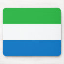 Suche nach leone mousepads Flagge von sierra leone