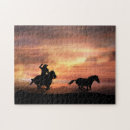 Suche nach wilder westen puzzle Pferd