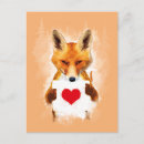 Suche nach fuchs liebe postkarten Fuchs mit herz