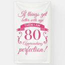 Suche nach 80 geburtstag banner Rosa