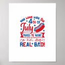 Suche nach der hotdog poster Juli